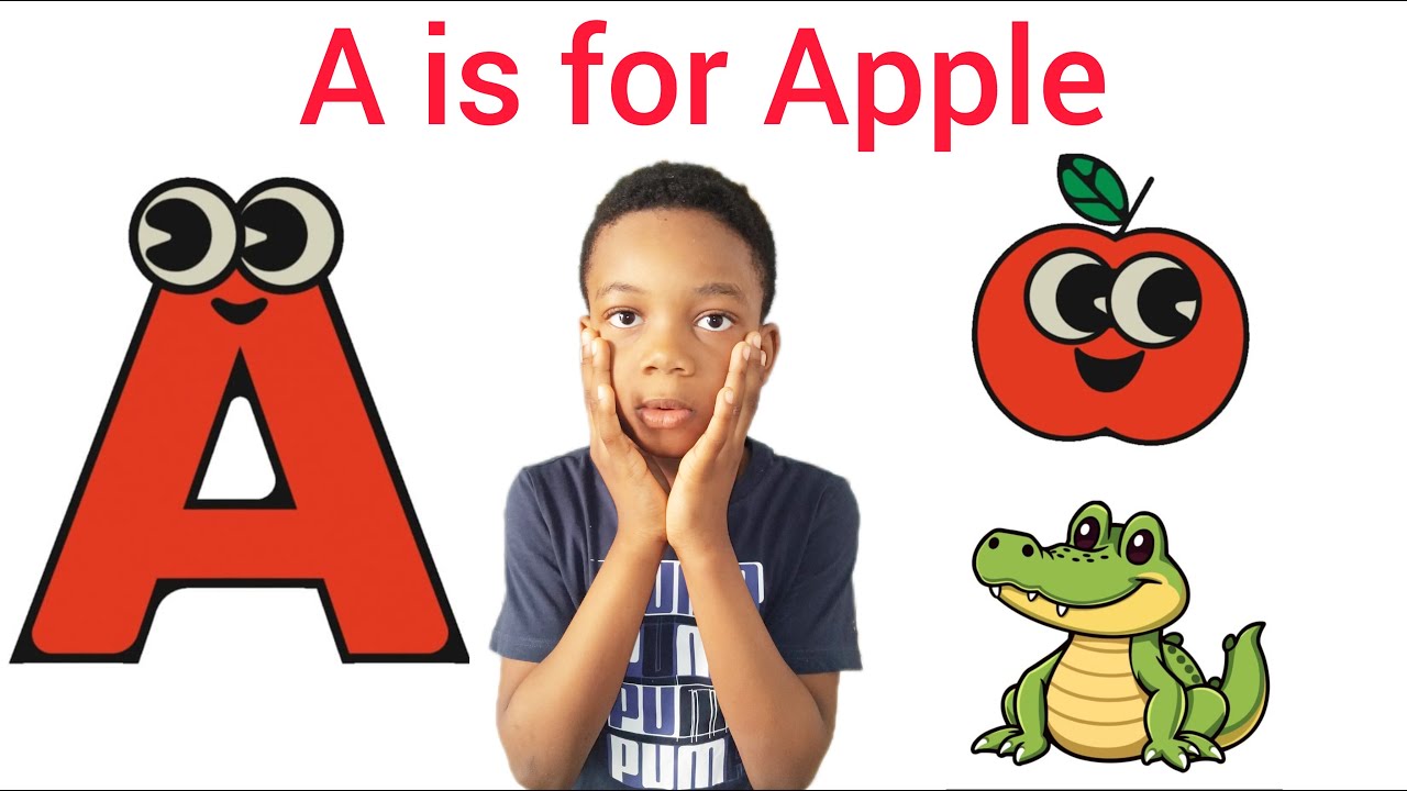 Learn Letter A | A is for Apple, Ant & Airplane 🍎🐜✈️