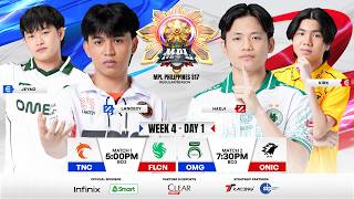 🔴 LIVE | MPL PH S17 | FILIPINO - Week 4 Day 1