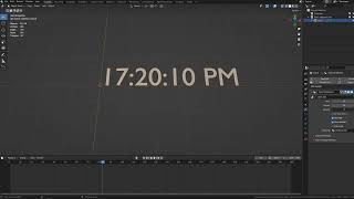 Digital clock for Blender screenshot 5
