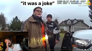 Why Police Arrested a Reddit Moderator (Footage)