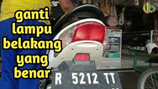 Download lagu cara mudah ganti lampu belakang Vario lama