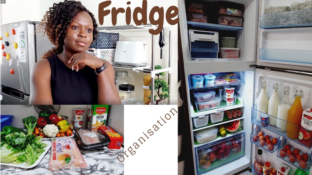 ORGANIZE WITH ME//Fridge Organization/Cleaning/Grocery Mini Haul