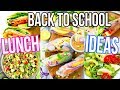 BACK TO SCHOOL LUNCH IDEAS!! Healthy + Easy!!
