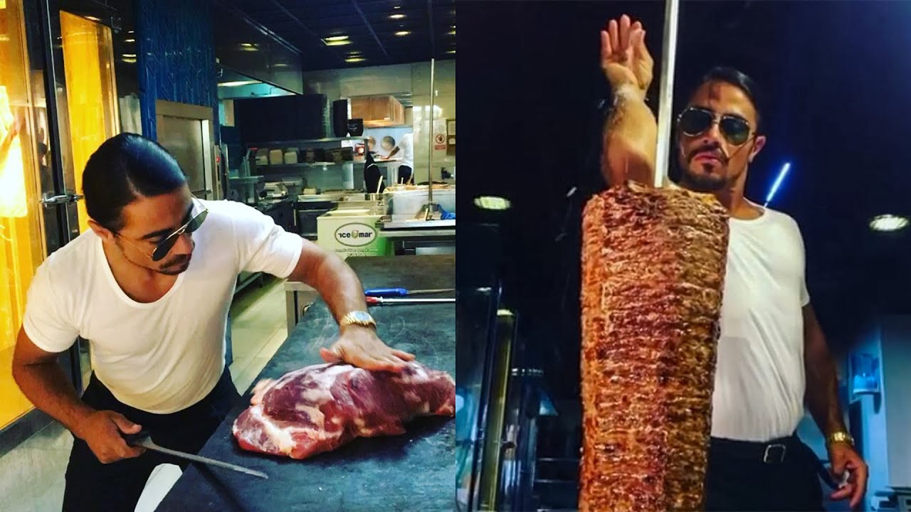 Salt Bae Prepare The Best Döner Kebab!