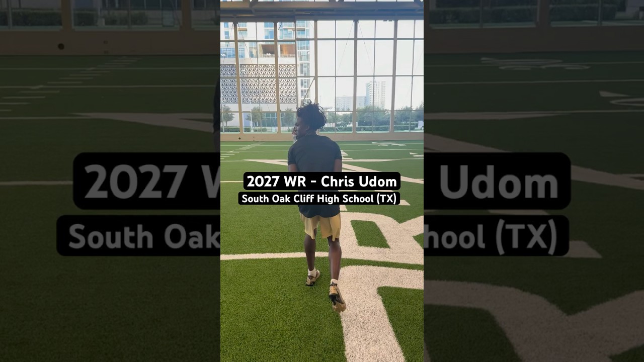 2027 WR - Chris Udom is a DAWG ⭐️! 