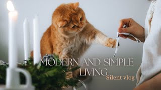 (sub) daily activities at -7C | welcoming snow | diy advent wreath | december slow living