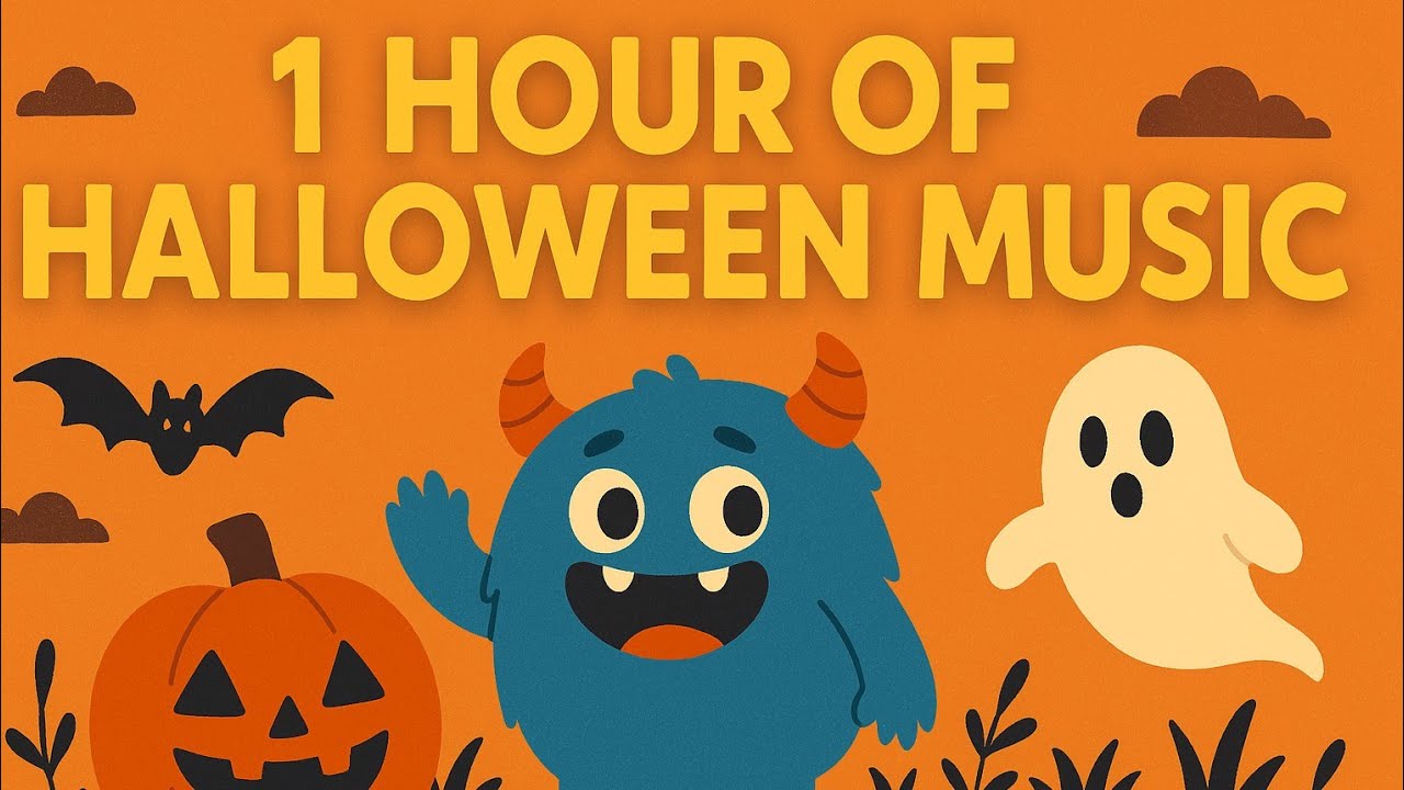 1 Hour of Kids Halloween Music 🎃 | Fun Songs for Parties & Classrooms