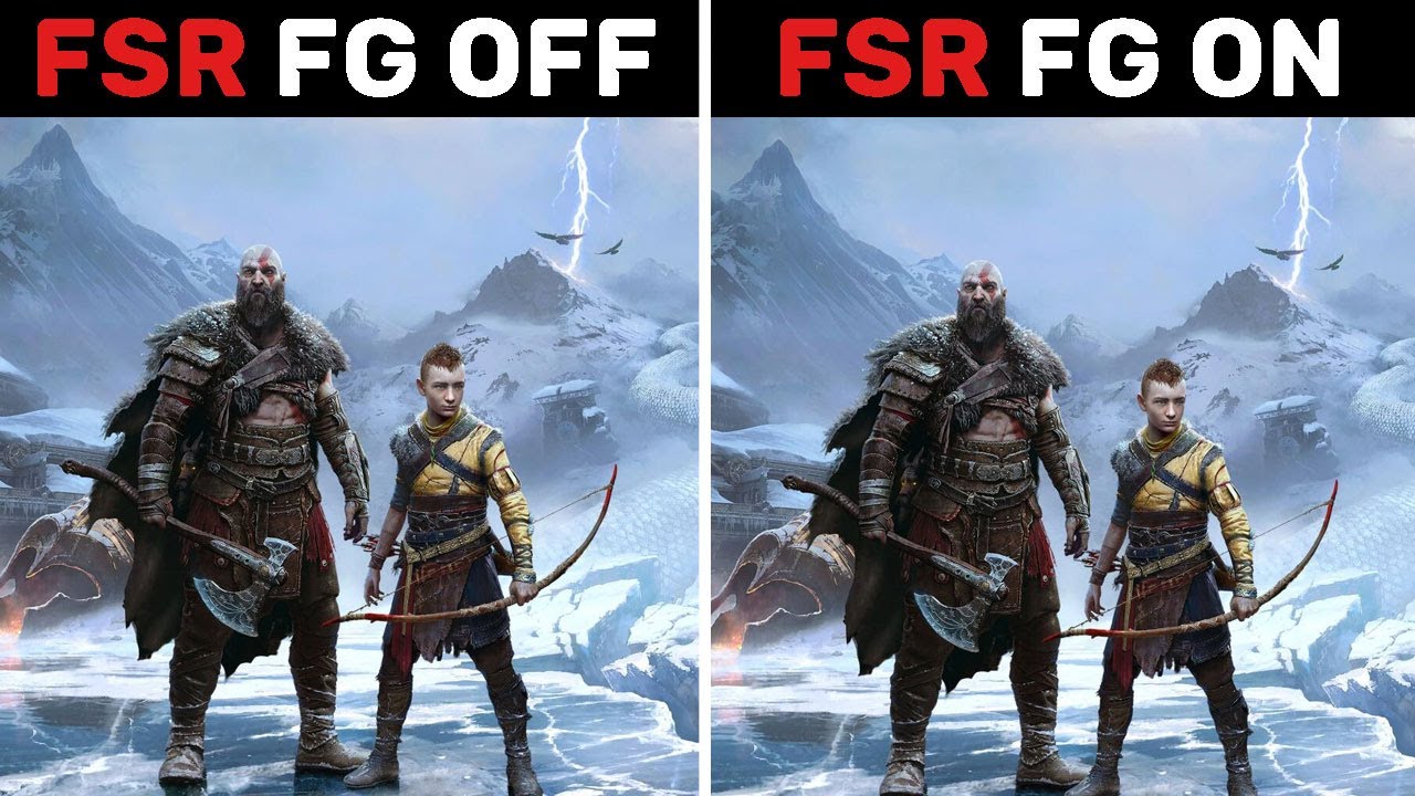 RTX 3050 - AMD FSR 3.0 & 3.1 Frame Generation OFF vs ON - Test in 12 ...