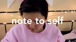 Note to Self - original song + Announcement