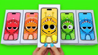 Paperdiy Incredibox Sprunki Iphone Box Unboxing Asmr Tombi Asmr