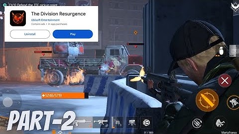 THE DIVISION RESURGENCE || NEW BETA GAMEPLAY PART -2 (ANDROID & IOS)