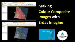 How to Make Colour Composite Images / Layer Stack in Erdas Imagine - Tutorial 06