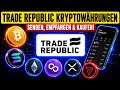 Trade Republic Krypto senden & empfangen – Schritt für Schritt