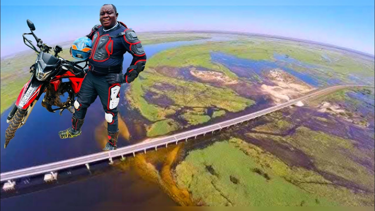 Поездка по самой дорогой дороге в Замбии от Монгу до Калабо через реку Лвангинга