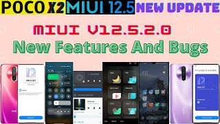 Poco X2 MIUI 12.5 New Update | MIUI V12.5.2.0 Features And Bugs | Tamil