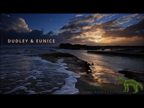 Dudley & Eunice - two heavy storms on Terschelling