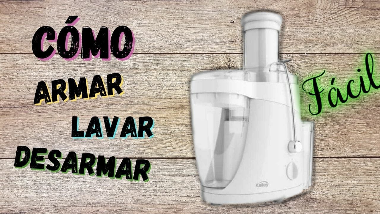 Como Limpiar Un Extractor De Jugos Jack LalanneHow To Clean The Juice