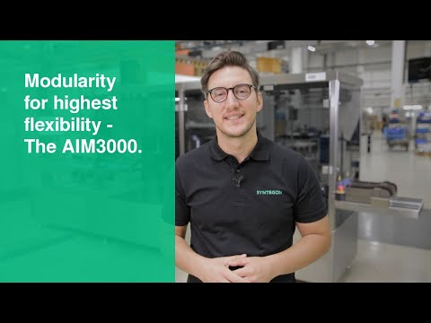 Modular design for highest flexibility – The AIM3000 inspection machine