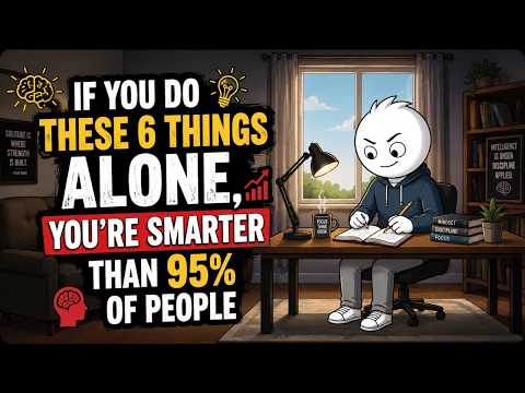 If You Love Doing These 6 Things Alone, Your Brain Works Differently