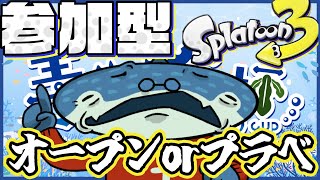 【#視聴者参加型】　スプラ３参加型オープンorプラべ！　もみじシューターを救いたい #スプラトゥーン3 #スプラ3 #vtuber #参加型 #splatoon3