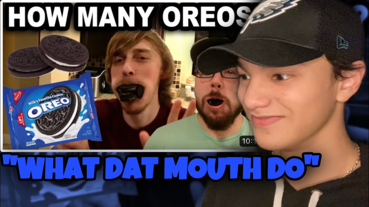 Chilly | SML CREW PLAYS OREO CHUBBY BUNNY! (Reaction)