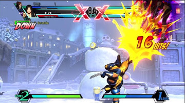 UMVC3 Online Ranked- Wolverine Spencer Akuma