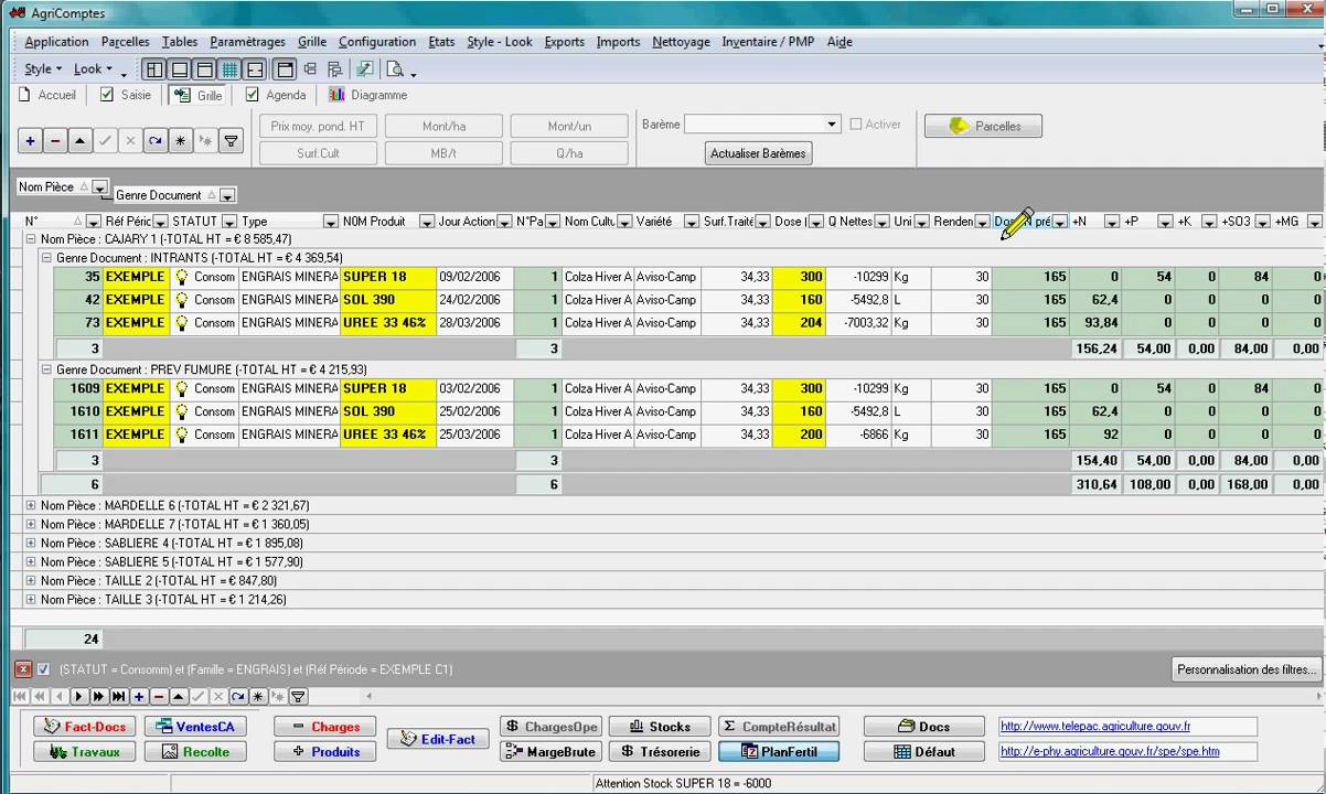 Logiciel Agriculture - Youtube
