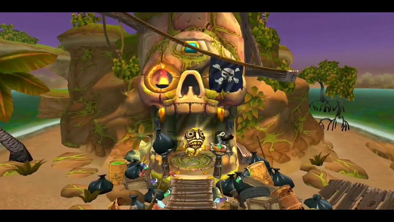 Temple Run 2 EARTH DAY BEACH RUN CHALLENGE