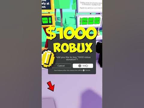Roblox Pls Donate Cloaking Device Goes Wrong #shorts - YouTube