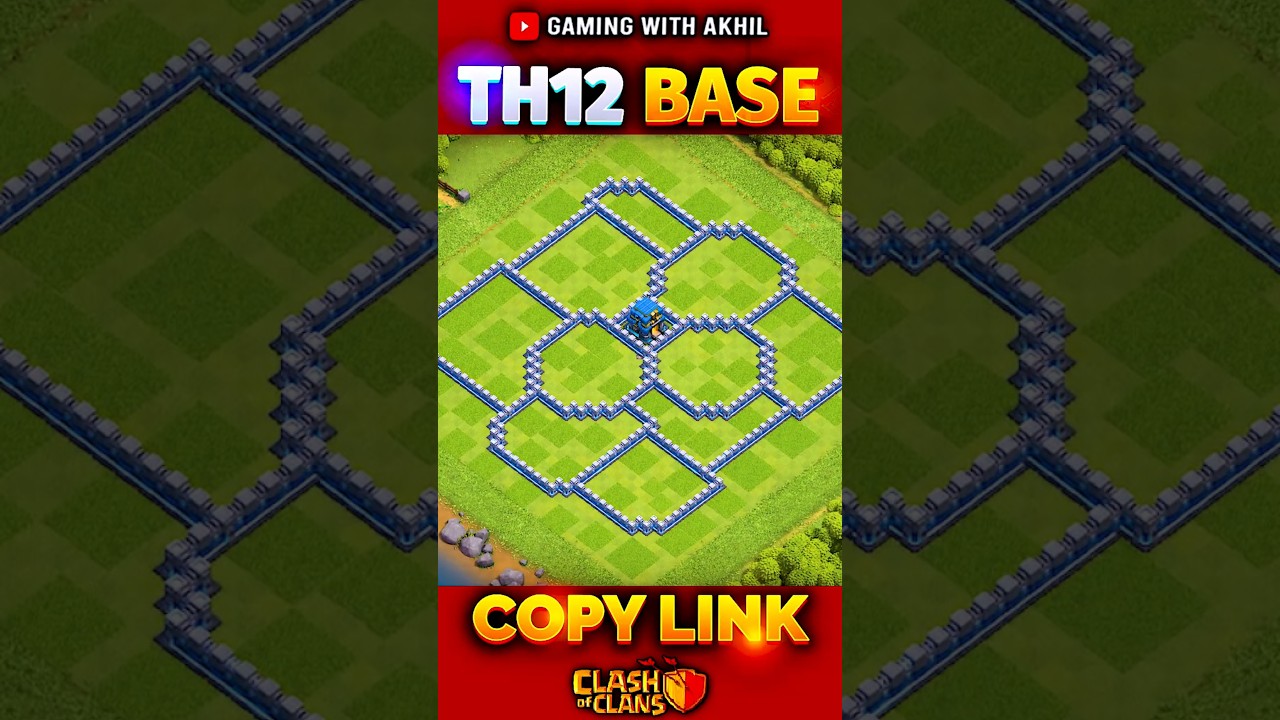 Unbeatable TH12 Farming + Trophy Base | Anti Air + Ground 🛡️