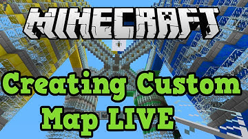 Minecraft Xbox (360 + One) How to Make A Custom Map LIVE