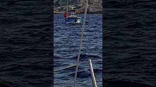 Bateau de #pêche en vue #navigation Grand Surprise #marseille #habitable de course