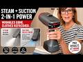 Dr. Flash Vacuum Steamer Review | Steam + Suction Wrinkle Test