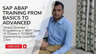 Object Oriented Programming in ABAP, Types of Classes in OOABAP, Implementing UsualABAP Class