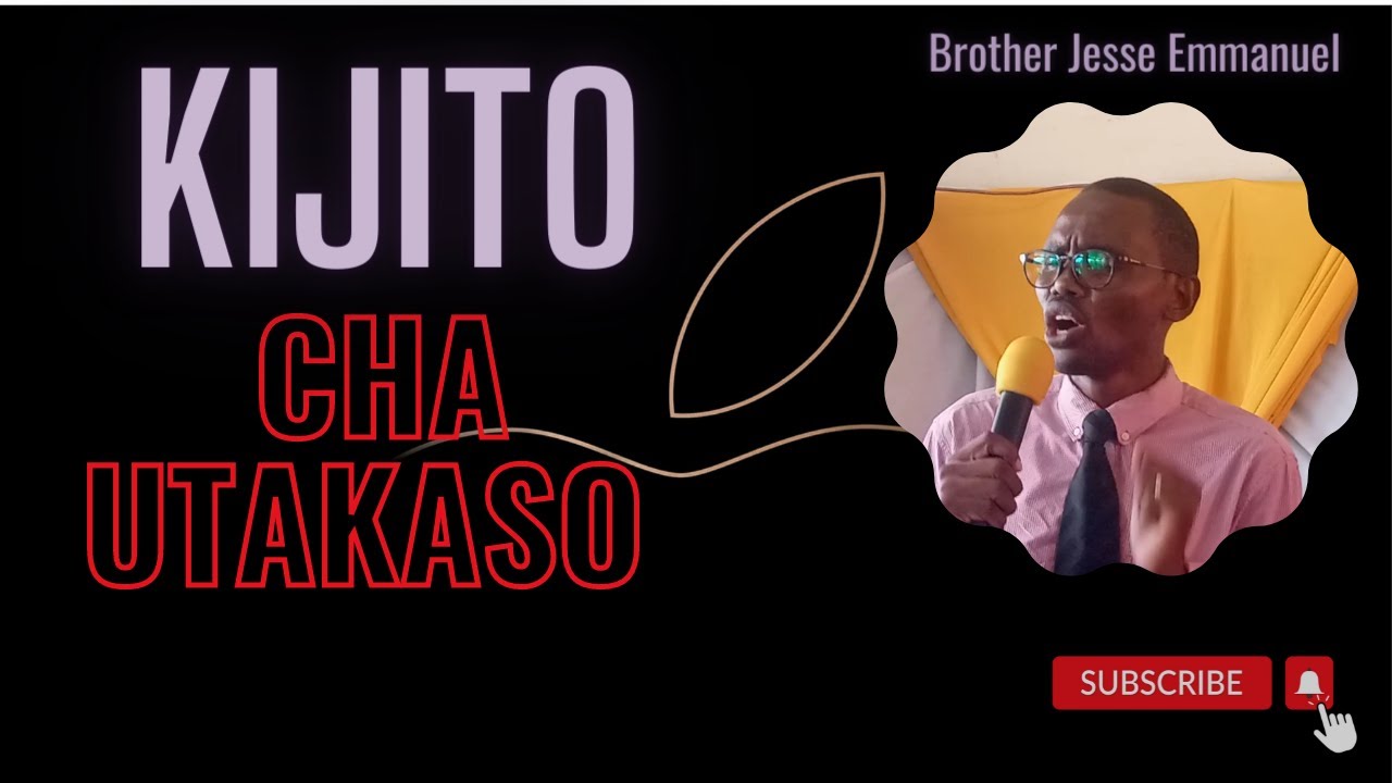 Kijito Cha Utakaso,.......Bro  Jesse Emmanuel.@R.G Believers Church.
