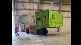 15 Ton Forklift l Load food container l For Island