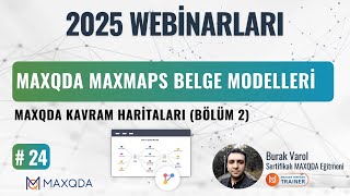 MAXQDA MAXMaps Belge Modelleri (Bölüm 2)