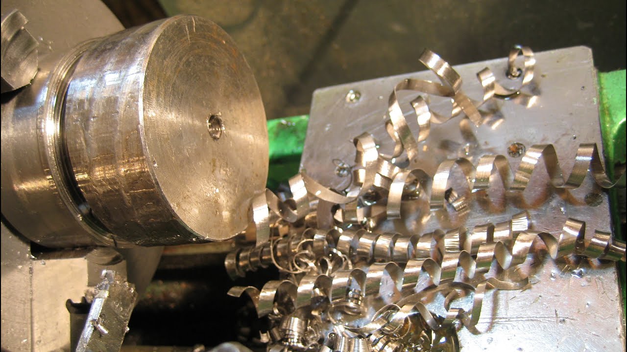 токарь 15 уровня - отрезание нержавейки диаметр 60 мм - YouTube