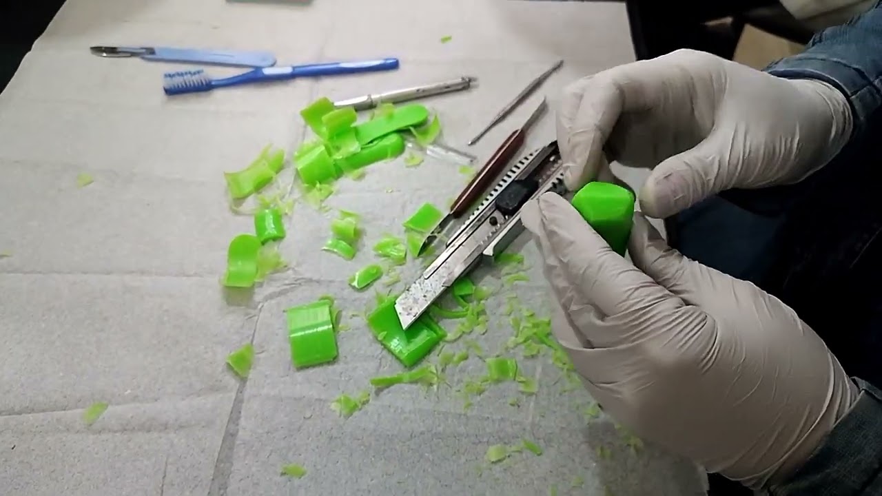 طريقة نحت ضاحك أول علوي