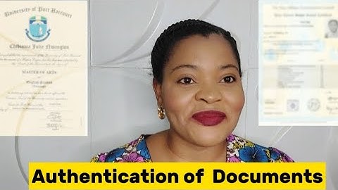 How to Authenticate your Documents at the Ministry of Education and Foreign Affairs in Nigeria