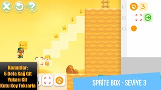 SpriteBox: Kod Saati Seviye 3