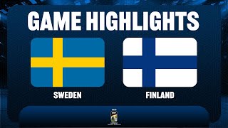 sweden vs finland - SF / 2022 IIHF Ice Hockey U18 World Championship
