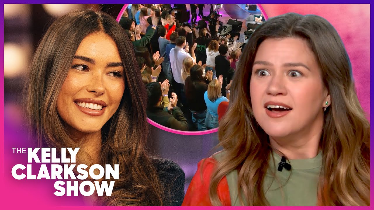 Madison Beer Fans Hilariously Scare Kelly Clarkson During Interview