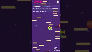 Doodle jump gameplay (space arcade edition)