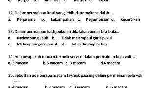 Http://www.tipstriksib.com/2017/12/soal-ujian-ulangan-uas-pjok-penjaskes-kelas-5-sd-semester-1.html
soal ujian ulangan uas pjok penjaskes kelas 5 sd semester...