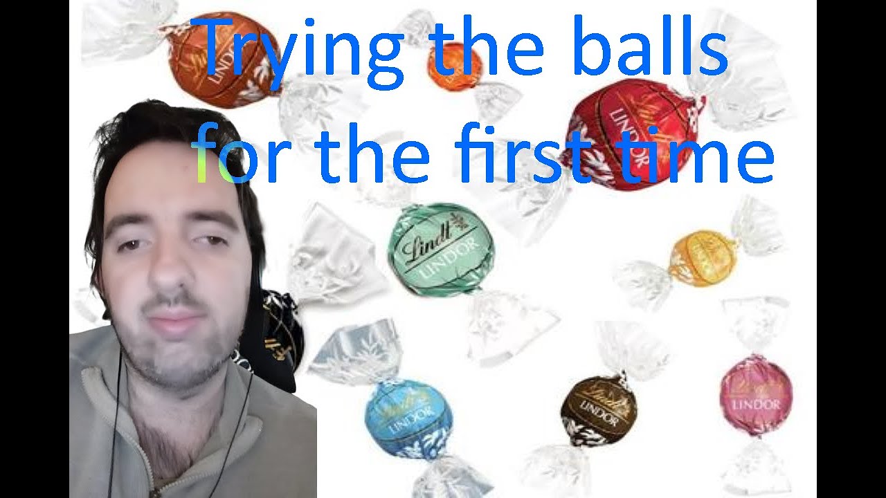 EATING LINDOR TRUFFLE BALLS FOR THE FIRST TIME!! YouTube