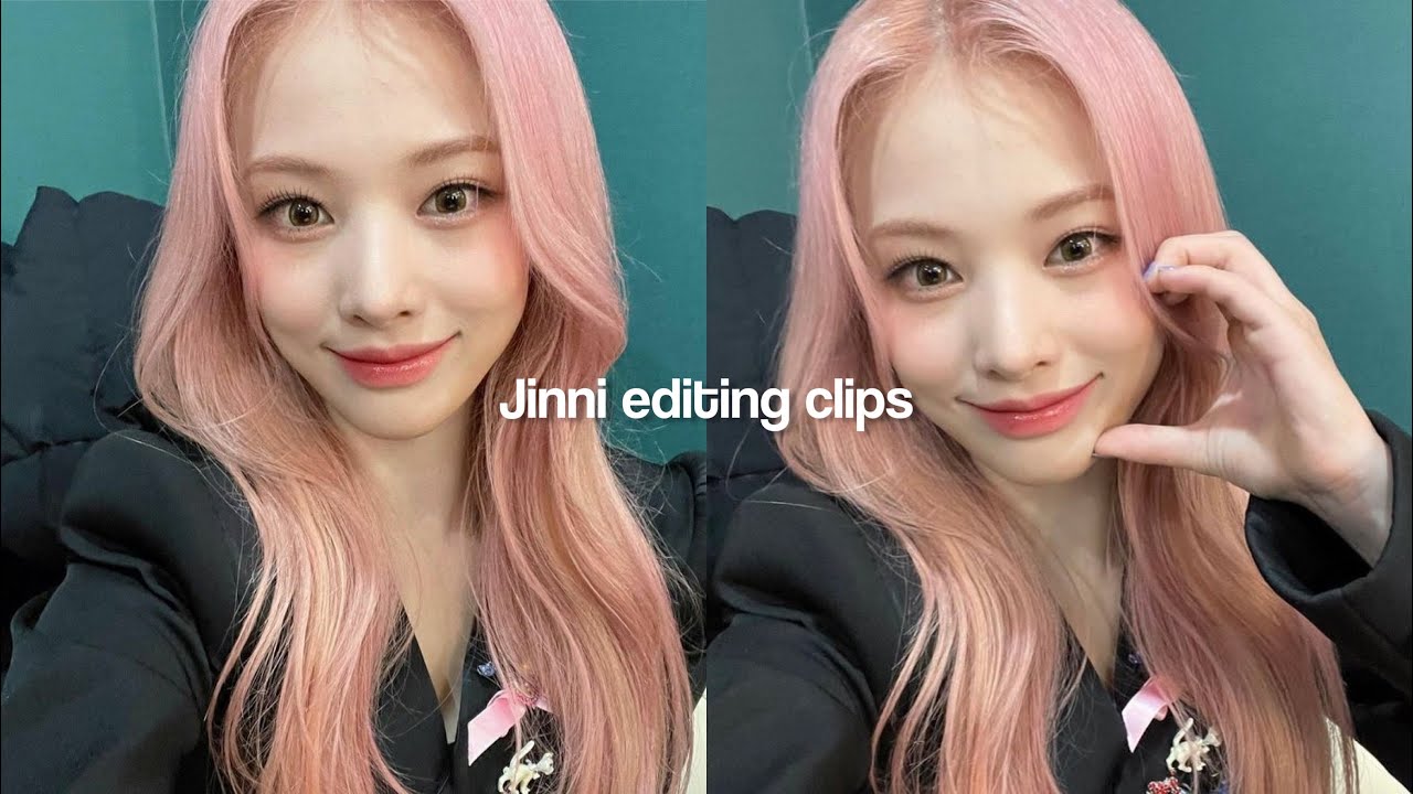 Jinni (nmixx) editing clips