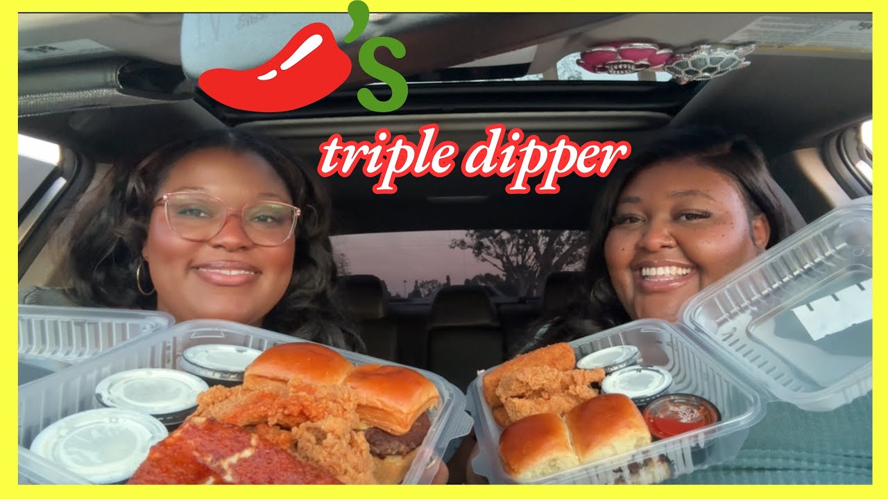 CHILI’S triple dipper mukbang! | DeLexis