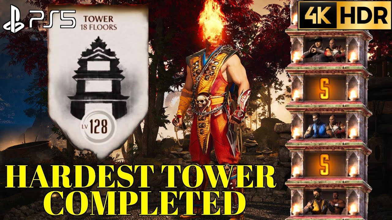 PS5 Mortal Kombat 1 Seasonal Tower Completed MK1 | MK1 Scorpion Deadly