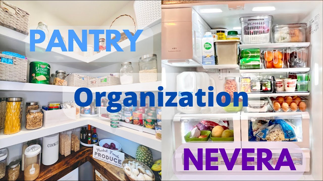 Como ORGANIZAR el Pantry y la Nevera | LIMPIEZA Y ORGANIZACIÓN